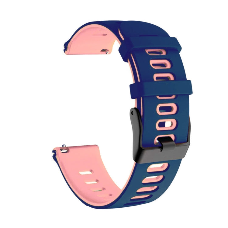 22mm Mixed-Color Silicone Strap, For Huawei Watch GT 42mm / 46mm, For Huawei Watch GT2 46mm