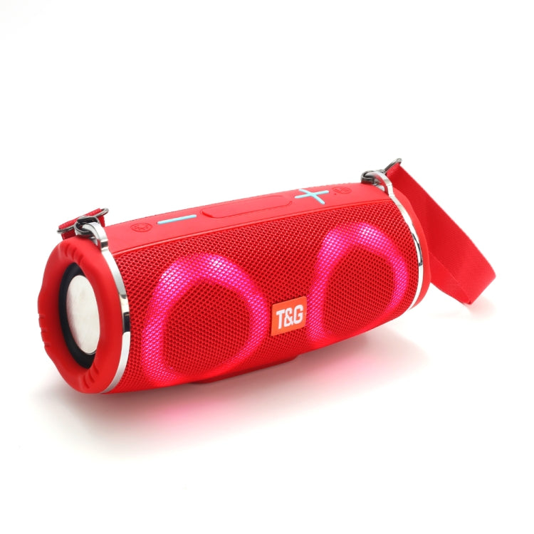 T&G TG642 RGB Light Waterproof  Portable Bluetooth Speaker Support FM / TF Card, TG642