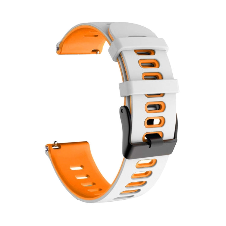 20mm Mixed-color Silicone Strap, For Garmin Venu sq, For Garmin Forerunner 645 Music