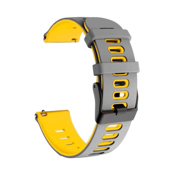 20mm Mixed-color Silicone Strap, For Garmin Venu sq, For Garmin Forerunner 645 Music