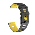 20mm Mixed-color Silicone Strap, For Garmin Venu sq, For Garmin Forerunner 645 Music