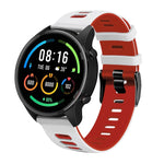 20mm Mixed-color Silicone Strap, For Garmin Venu sq, For Garmin Forerunner 645 Music
