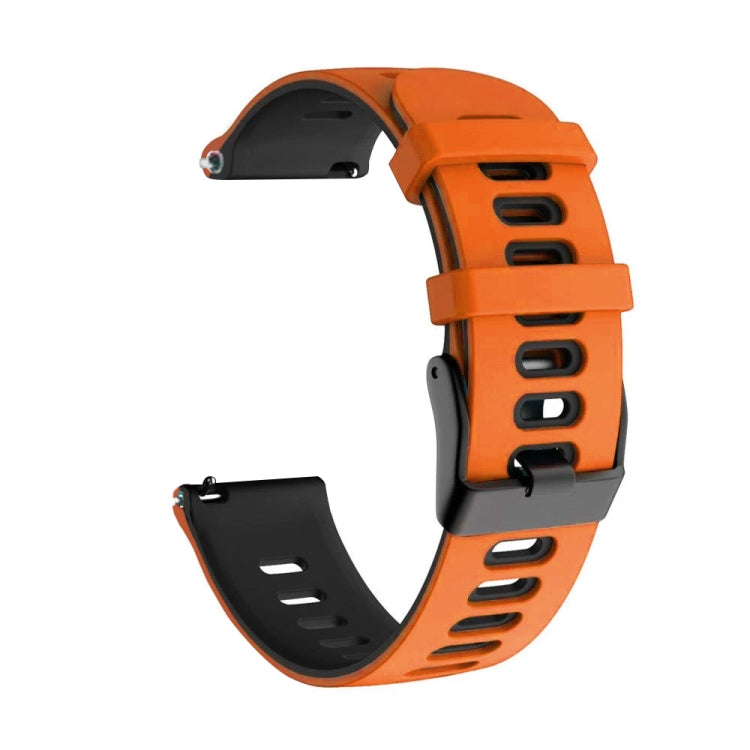 20mm Mixed-color Silicone Strap, For Garmin Venu sq, For Garmin Forerunner 645 Music