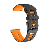 20mm Mixed-color Silicone Strap, For Garmin Venu sq, For Garmin Forerunner 645 Music
