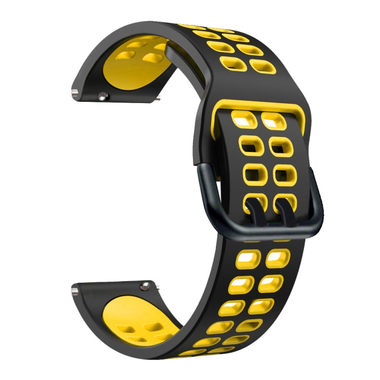 20mm Mixed-color Silicone Strap, For Garmin Vivoactive3 Music, For Garmin Vivomove Sport