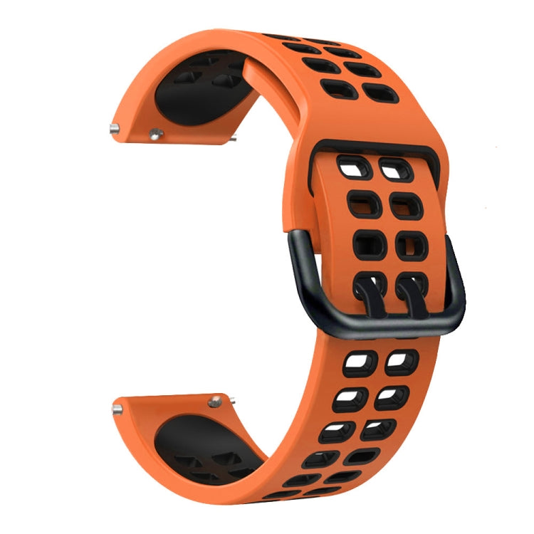 20mm Mixed-color Silicone Strap, For Garmin Vivoactive3 Music, For Garmin Vivomove Sport
