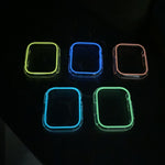 Luminous Hollow Colorful PC Watch Case, For Apple Watch Series 9 / 8 / 7 45mm, For Apple Watch Series 6/5/4/SE 44mm, For Apple Watch Series 3/2/1 42mm, For Apple Watch Series 9 / 8 / 7 41mm, For For Apple Watch Series 6/5/4/SE 40mm                     ...