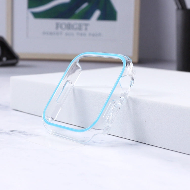 Luminous Hollow Colorful PC Watch Case, For Apple Watch Series 9 / 8 / 7 45mm, For Apple Watch Series 6/5/4/SE 44mm, For Apple Watch Series 3/2/1 42mm, For Apple Watch Series 9 / 8 / 7 41mm, For For Apple Watch Series 6/5/4/SE 40mm                     ...