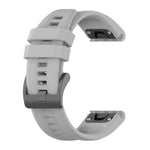 22mm Silicone Solid Color Watch Band, For Garmin Fenix 6, For Garmin Fenix 6 Pro, For Garmin Fenix 5