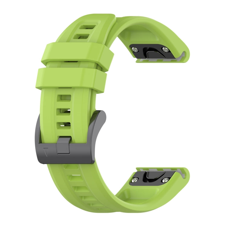 22mm Silicone Solid Color Watch Band, For Garmin Fenix 6, For Garmin Fenix 6 Pro, For Garmin Fenix 5