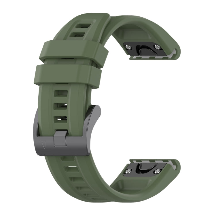 26mm Silicone Sport Pure Color Watch Band, For Garmin Fenix 7X, For Garmin Fenix 7X Solar, For Garmin Tactix 7 Pro