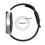 20mm Solid Color Silicone Watch Band, For Samsung Galaxy Watch Active 40mm, For Samsung Galaxy Watch 42mm, For Samsung Galaxy Gear Sport, For Samsung Gear S2 Classic
