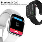 W7 1.8 inch Color Screen Smart Watch, Support Heart Rate Monitoring/Blood Pressure Monitoring