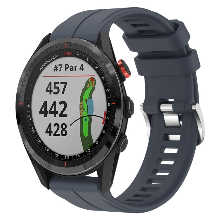 22mm Silicone Sports Watch Band, For Garmin Approach S62