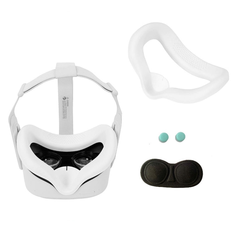 غطاء سيليكون لقناع العين ونظارة مناسبة لجهاز Oculus Quest2 الجيل JD-391215