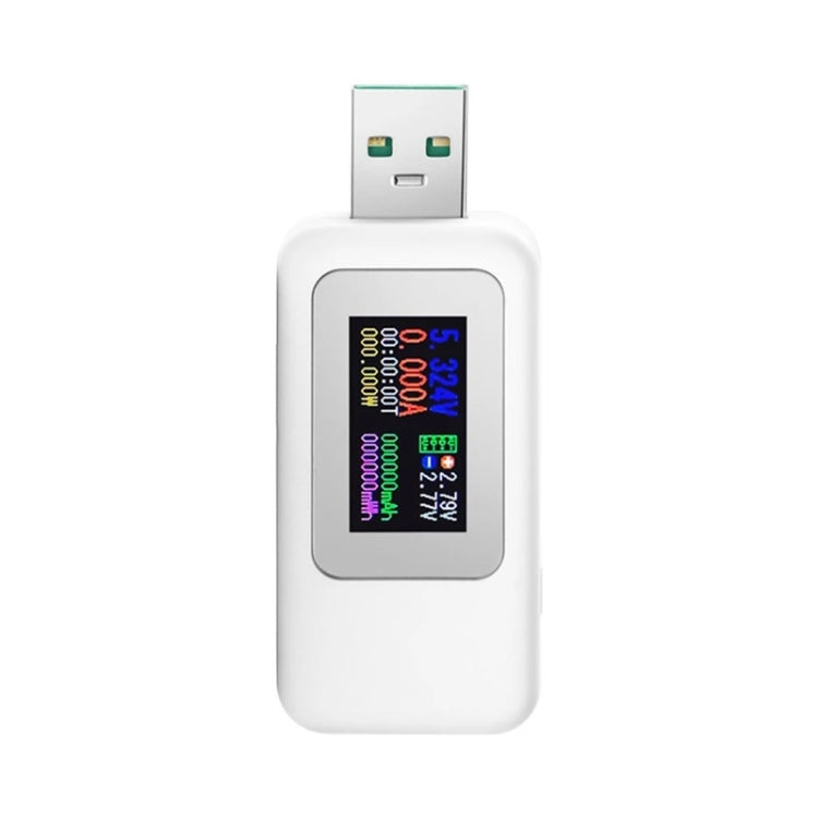 جهاز اختبار USB KWS-MX18 10 في 1 تيار DC 4-30V مقياس جهد عداد توقيت عداد رقمي