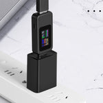 جهاز اختبار USB KWS-MX18 10 في 1 تيار DC 4-30V مقياس جهد عداد توقيت عداد رقمي