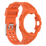 Silicone Integrated Watch Band, For Samsung Galaxy Watch 40MM, For Samsung Galaxy Watch 44MM