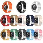 Silicone Integrated Watch Band, For Samsung Galaxy Watch 40MM, For Samsung Galaxy Watch 44MM