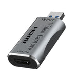 محول USB 3.0 إلى HDMI بدقة كاملة HD 1080P 60 إطار في الثانية لالتقاط فيديو الألعاب