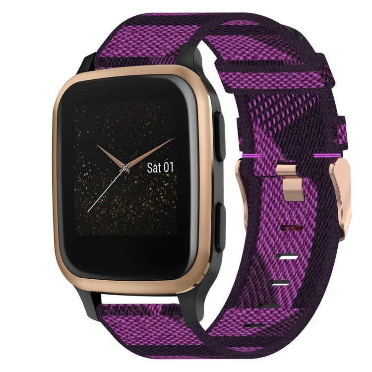 20mm Nylon Woven Watch Band, For Garmin Venu SQ, For Garmin Vivomove 3, For Garminmove 3, For Garmin VivoMove Luxe, For Garminmove Luxe, For Garmin VivoMove Style
