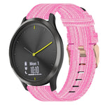 20mm Nylon Woven Watch Band, For Garmin Garminmove Style, For Garmin Vivomove, For Garmin Vivomove HR Sport, For Garmin Vivoactive 3, For Garmin Vivoactive3 Music, For Garmin Forerunner 245