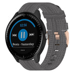 20mm Nylon Woven Watch Band, For Garmin Garminmove Style, For Garmin Vivomove, For Garmin Vivomove HR Sport, For Garmin Vivoactive 3, For Garmin Vivoactive3 Music, For Garmin Forerunner 245