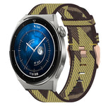 22mm Nylon Woven Watch Band, For Huawei Watch GT3 Pro 46mm, For Huawei Watch GT3 46mm, For Huawei Watch GT Runner, For Huawei Watch 3, For Huawei Watch 3 Pro, For Huawei GT2 Pro