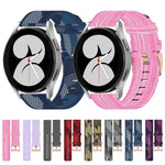 20mm Nylon Woven Watch Band, For Samsung Galaxy Watch 4 40mm, For Samsung Galaxy Watch 4 44mm, For Samsung  Galaxy Watch 4 Classic 42mm, For Samsung  Galaxy Watch 4 Classic 46mm, For Samsung Galaxy Watch 3 41mm, For Samsung Galaxy Watch Active 2 40mm
