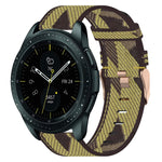 20mm Nylon Woven Watch Band, For Samsung Galaxy Watch Active 2 44mm, For Samsung Galaxy Watch Active 40mm, For Samsung Galaxy Watch 42mm, For Samsung Gear Sport, For Samsung Gear S2 Classic