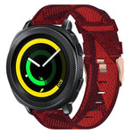 20mm Nylon Woven Watch Band, For Samsung Galaxy Watch Active 2 44mm, For Samsung Galaxy Watch Active 40mm, For Samsung Galaxy Watch 42mm, For Samsung Gear Sport, For Samsung Gear S2 Classic