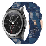 20mm Nylon Woven Watch Band, For Samsung Galaxy Watch Active 2 44mm, For Samsung Galaxy Watch Active 40mm, For Samsung Galaxy Watch 42mm, For Samsung Gear Sport, For Samsung Gear S2 Classic