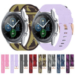22mm Nylon Woven Watch Band, For Samsung Galaxy Watch3 45mm, For Samsung Galaxy Watch 46mm, For Samsung Gear S3 Classic, For Samsung Gear S3 Frontier