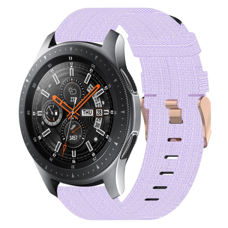22mm Nylon Woven Watch Band, For Samsung Galaxy Watch3 45mm, For Samsung Galaxy Watch 46mm, For Samsung Gear S3 Classic, For Samsung Gear S3 Frontier