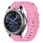 22mm Nylon Woven Watch Band, For Samsung Galaxy Watch3 45mm, For Samsung Galaxy Watch 46mm, For Samsung Gear S3 Classic, For Samsung Gear S3 Frontier
