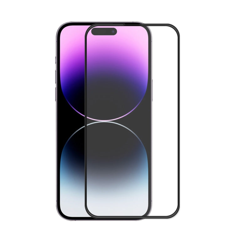 ENKAY Full Glue Tempered Glass Anti-fall Full Film for iPhone 14 Pro, For iPhone 14 Pro (1 PC), For iPhone 14 Pro (2 PCS), For iPhone 14 Pro (5 PCS)