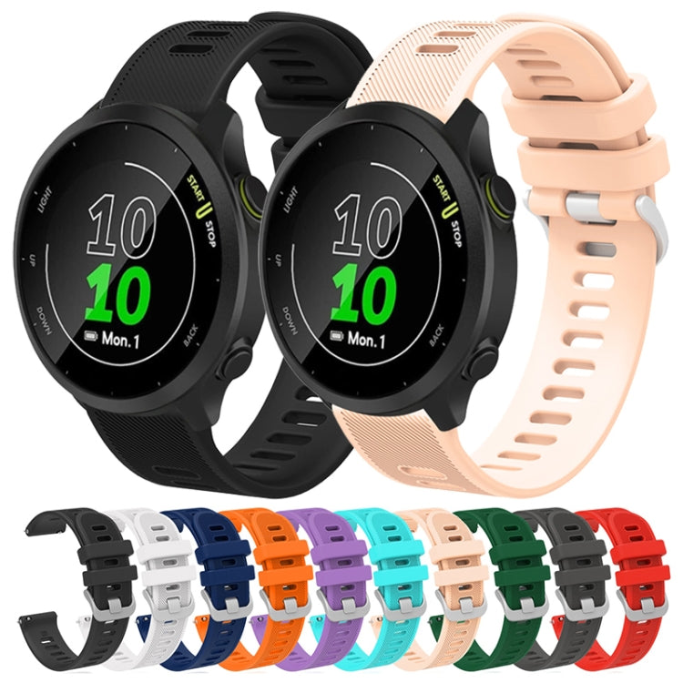 20mm Silicone Twill Watch Band, For Samsung Galaxy Watch 42mm, For Samsung Gear Sport, For Samsung Gear S2 Classic