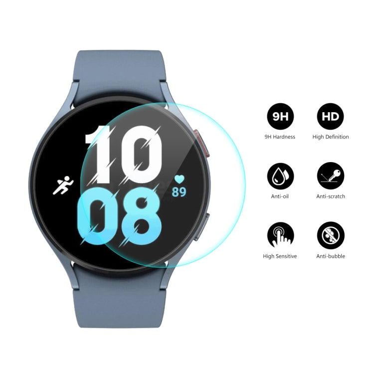 For Samsung Galaxy Watch5 40mm ENKAY 0.2mm 9H Tempered Glass Screen Protector Watch Film, 1 PCS, 2 PCS, 5 PCS, 10 PCS