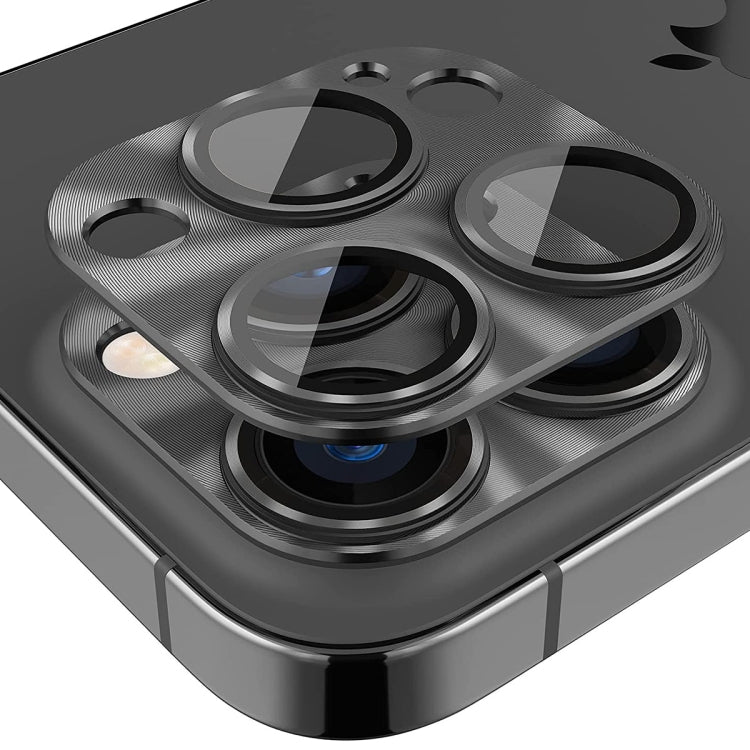 فيلم غطاء عدسة زجاج مقسى من سبيكة الألمنيوم ENKAY لهاتف iPhone 14 Pro / 14 Pro Max، ل iPhone 14 Pro / 14 Pro Max