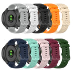 20mm Plaid Solid Color Silicone Watch Band, For Samsung Galaxy Watch4 44mm, For Samsung Galaxy Watch4 Classic 46mm, For Samsung Galaxy Watch4 Classic 42mm, For Samsung Galaxy Watch Active 2