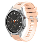 20mm Twill Solid Color Silicone Watch Band, For Samsung Galaxy Watch4 44mm, For Samsung Galaxy Watch4 Classic 46mm, For Samsung Galaxy Watch4 Classic 42mm, For Samsung Galaxy Watch Active 2