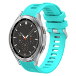 20mm Twill Solid Color Silicone Watch Band, For Samsung Galaxy Watch4 44mm, For Samsung Galaxy Watch4 Classic 46mm, For Samsung Galaxy Watch4 Classic 42mm, For Samsung Galaxy Watch Active 2