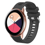 20mm Twill Solid Color Silicone Watch Band, For Samsung Galaxy Watch4 44mm, For Samsung Galaxy Watch4 Classic 46mm, For Samsung Galaxy Watch4 Classic 42mm, For Samsung Galaxy Watch Active 2