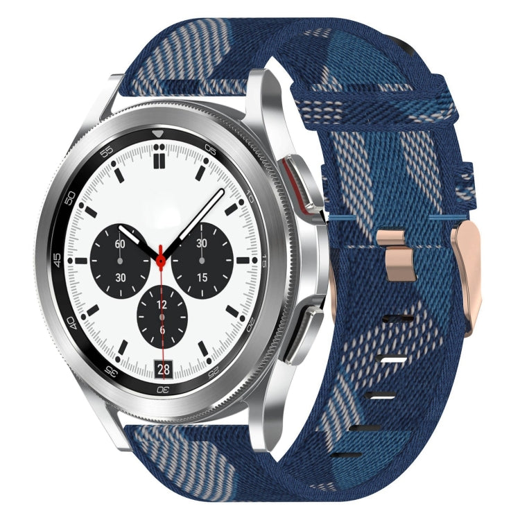 20mm Nylon Woven Watch Band, For Samsung Galaxy Watch4 Classic 42mm, For Samsung Galaxy Watch Active 2