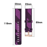 20mm Nylon Woven Watch Band, For Samsung Galaxy Watch4 Classic 42mm, For Samsung Galaxy Watch Active 2