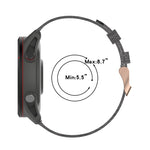 20mm Nylon Woven Watch Band, For Samsung Galaxy Watch4 Classic 42mm, For Samsung Galaxy Watch Active 2