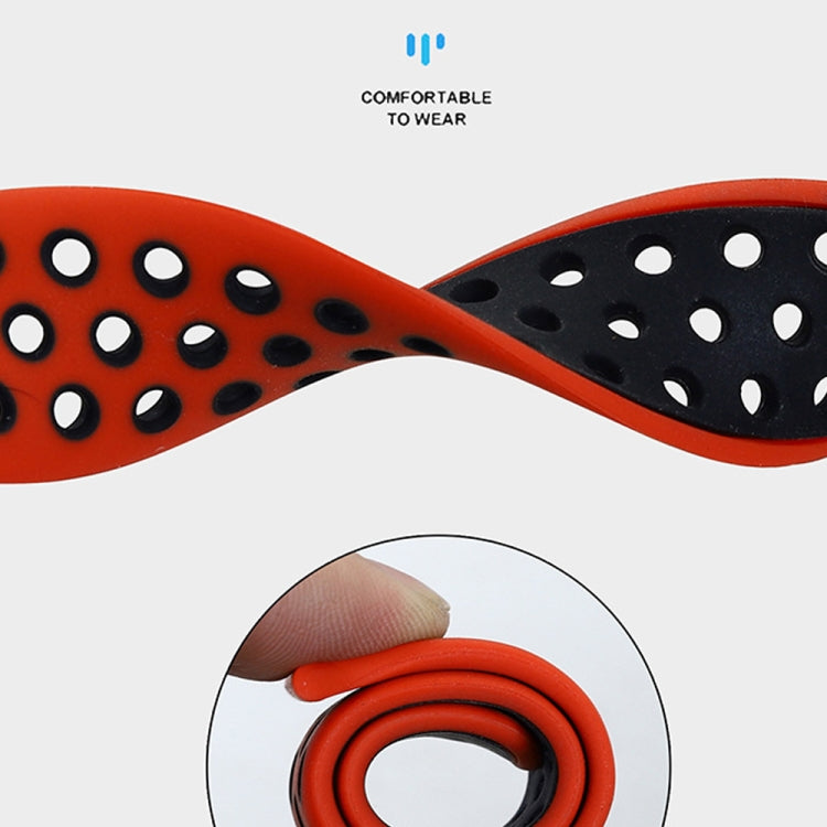 22mm Two-Color Breathable Silicone Watch Band, For Samsung Galaxy Watch3 45mm, For Samsung Galaxy Watch 46mm, For Samsung Gear S3 Classic, For Samsung Gear S3 Frontier