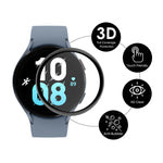 For Samsung Galaxy Watch5 44mm ENKAY 3D Full Coverage PC + PMMA HD Screen Protector Film, 1 PCS, 2 PCS, 5 PCS, 10 PCS