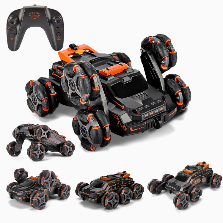 Voiture télécommandée MoFun JC03 2.4G à six roues motrices avec bras oscillant à 360° sans angle mort et fonction drift spray, MoFun JC03 (Vert)