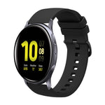 20mm Solid Color Soft Silicone Watch Band, For Samsung Gear S2 Classic, For Samsung Galaxy Watch Active 2 40mm